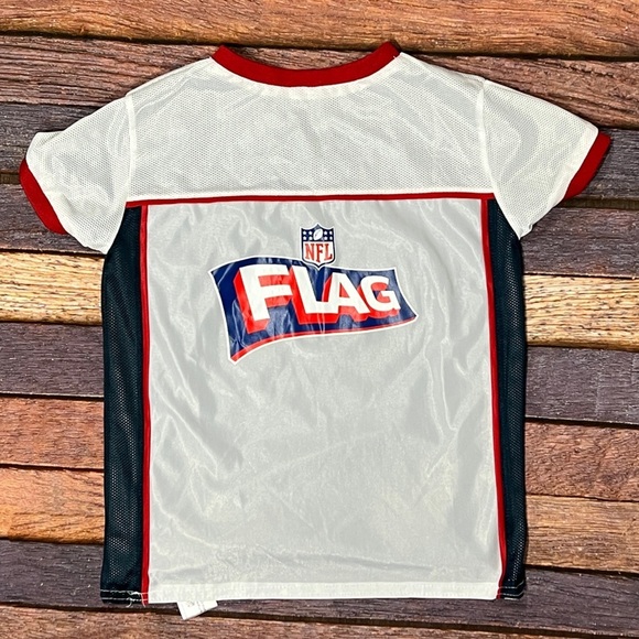Houston Texan Flag Football Boys Kids Reversible Jersey Youth - Picture 4 of 5